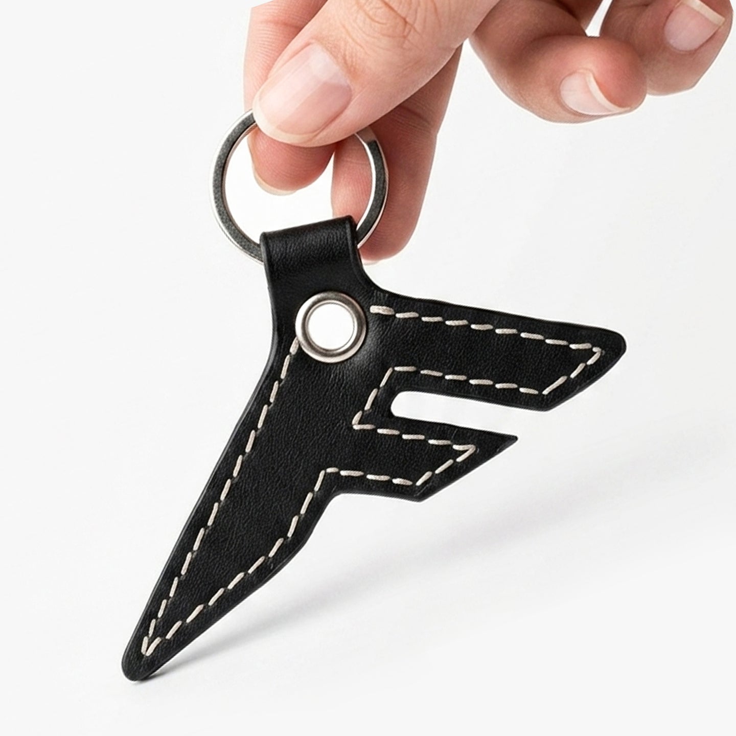 Ferraro Leather Keychain